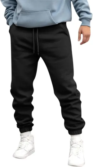 2023 Sweatpants for Men, Men's Cargo Sweatpant Casual Joggers Athletic Pants Loose Stretch Baggy Trousers with Pockets