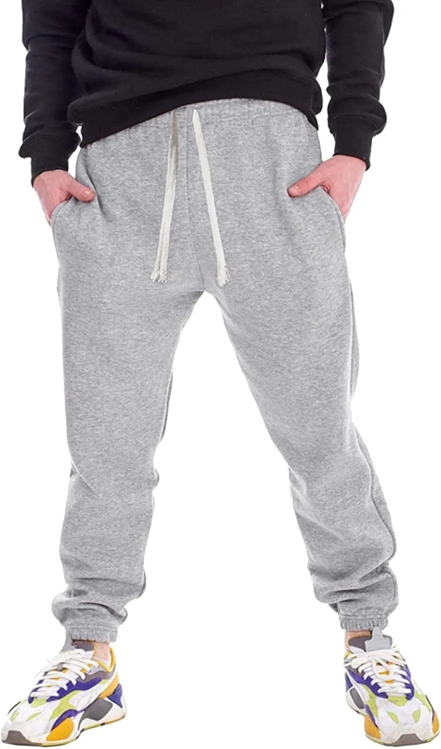 2024 Cargo Pants for Men Stylish Jogger Sweatpants Casual Work Hiking Baggy Joggers Trousers for Sports Outdoor Running