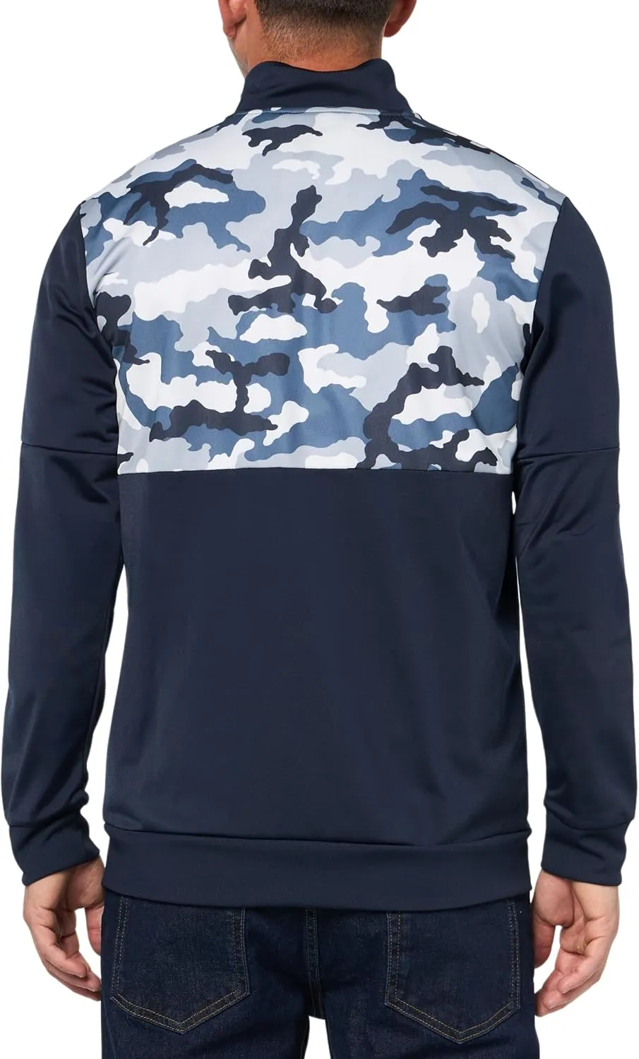 adidas Men's Essentials Camouflage Tricot Track Jacket