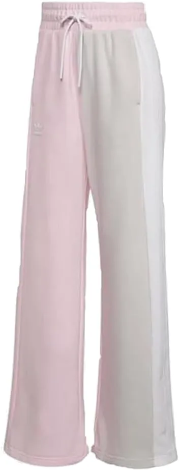 adidas Originals Womens Wide Leg Pants, Clear Pink
