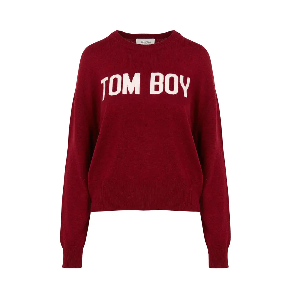 Arie Sweater Rosewood Wool/Cashmere