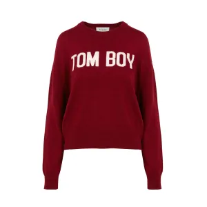 Arie Sweater Rosewood Wool/Cashmere