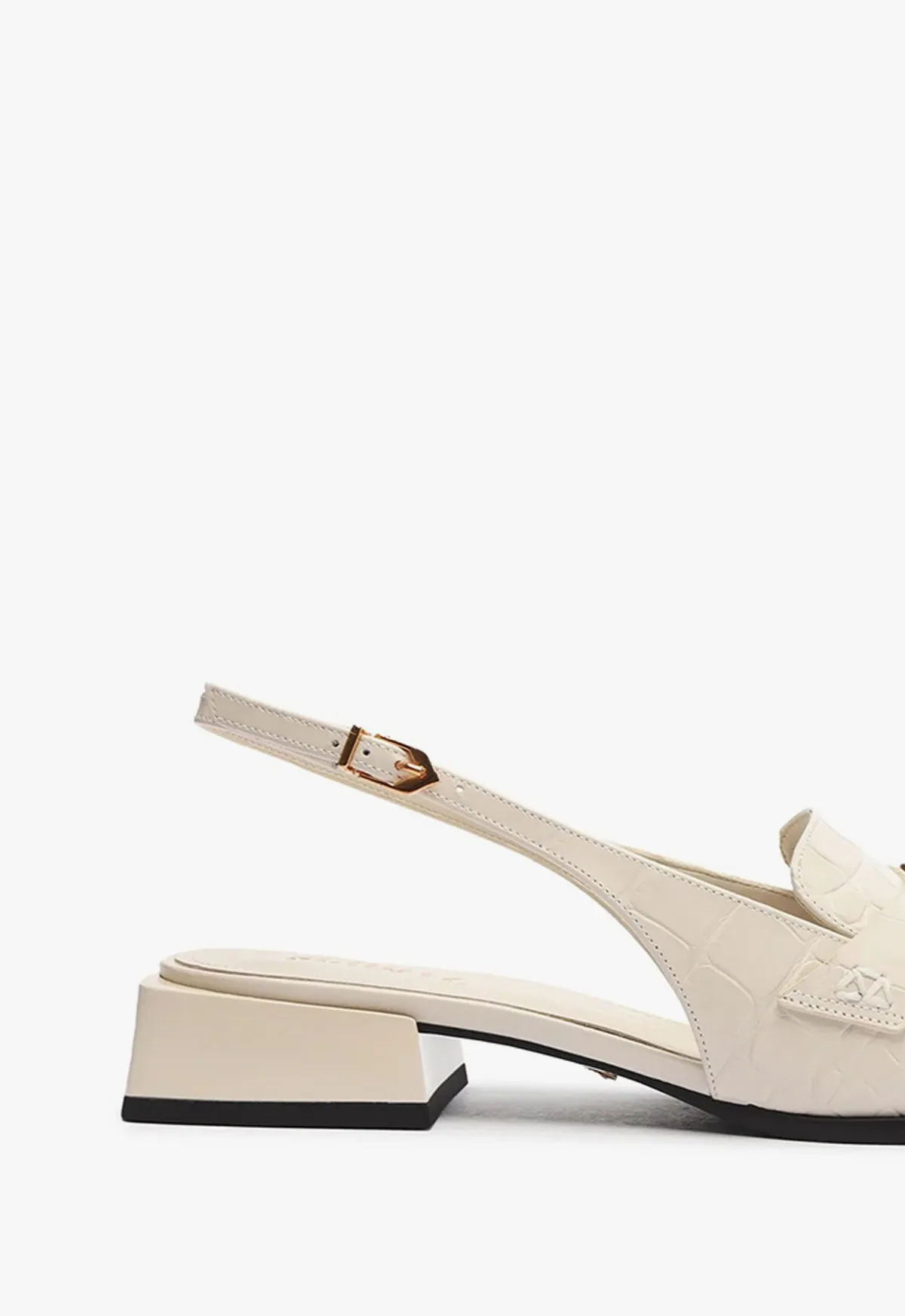 Arizona Sling Block Leather Pump