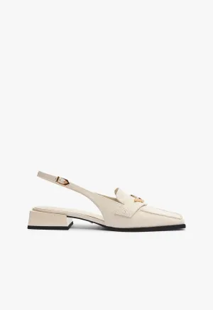 Arizona Sling Block Leather Pump