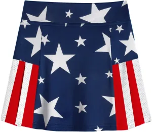 Arshiner Girl's Sport Skirts with Shorts Athletic Pleated Skort Colorful Performance Skorts