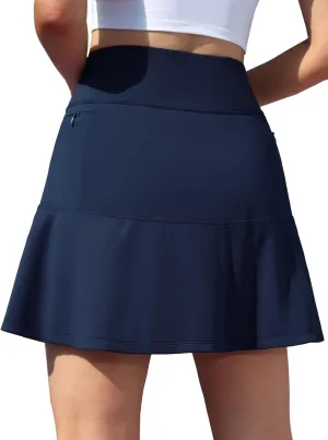 ATTRACO Golf Skorts Skirts for Women with Shorts Pockets Tennis Skirt High Waisted Athletic Skorts
