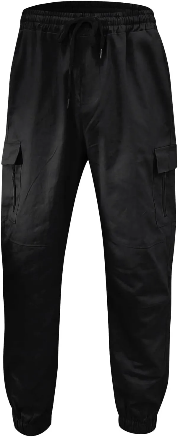 Big and Tall Sweatpants for Men Joggers Quick Dry Cargo Hiking Trousers Track Running Workout Athletic Travel Golf