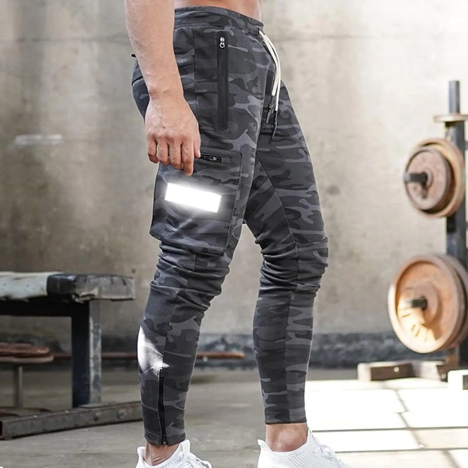 Cargo Pants for Men Big and Tall, Fit Lightweight Joggers for Men Track Pant Men's Jogging Pants Hiking Sweat Pants