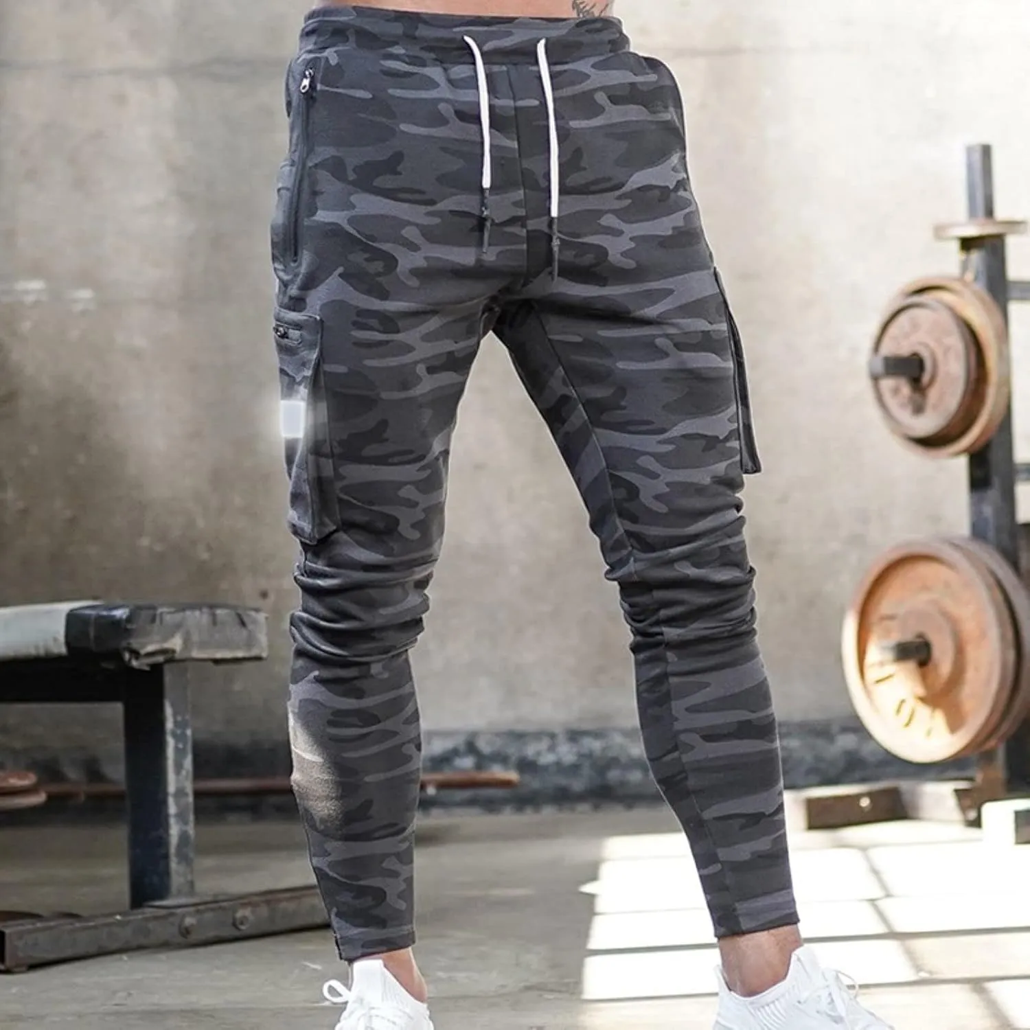 Cargo Pants for Men Big and Tall, Fit Lightweight Joggers for Men Track Pant Men's Jogging Pants Hiking Sweat Pants