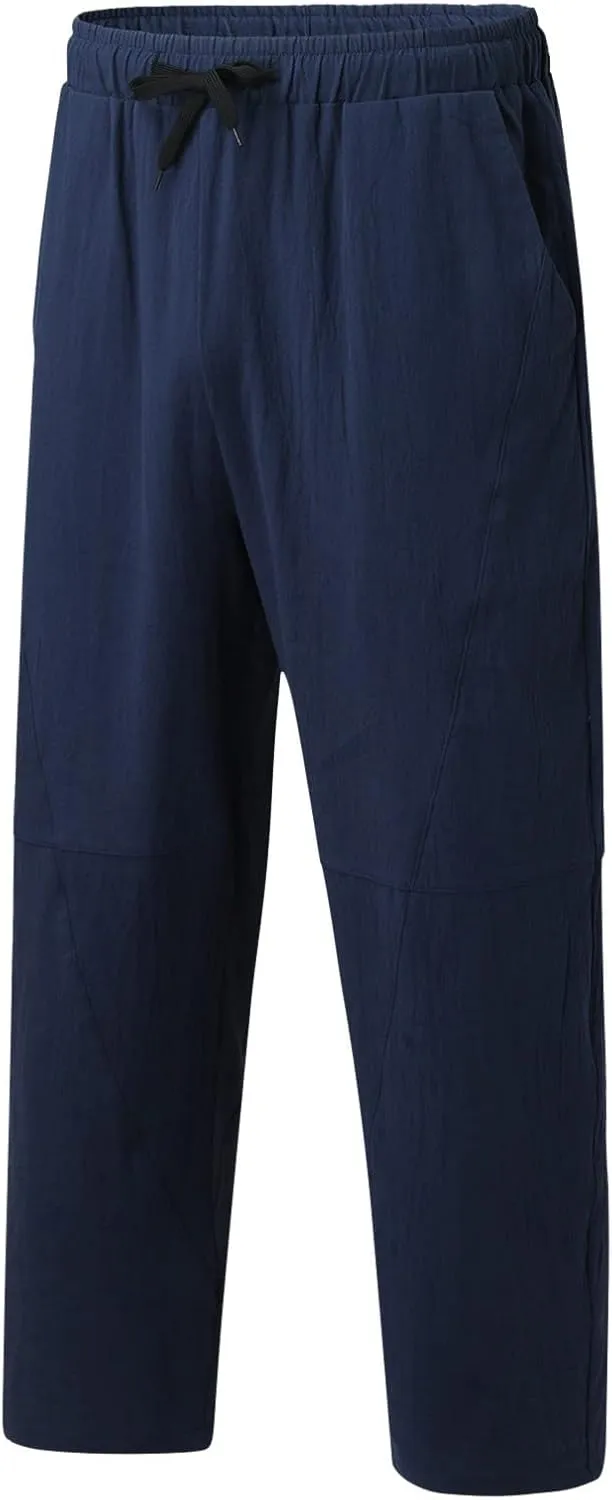 Cargo Pants for Men Big and Tall, for Men Lightweight Golf Track Pant 2023 Men's Heavyweight Cargo Fleece Sweatpants