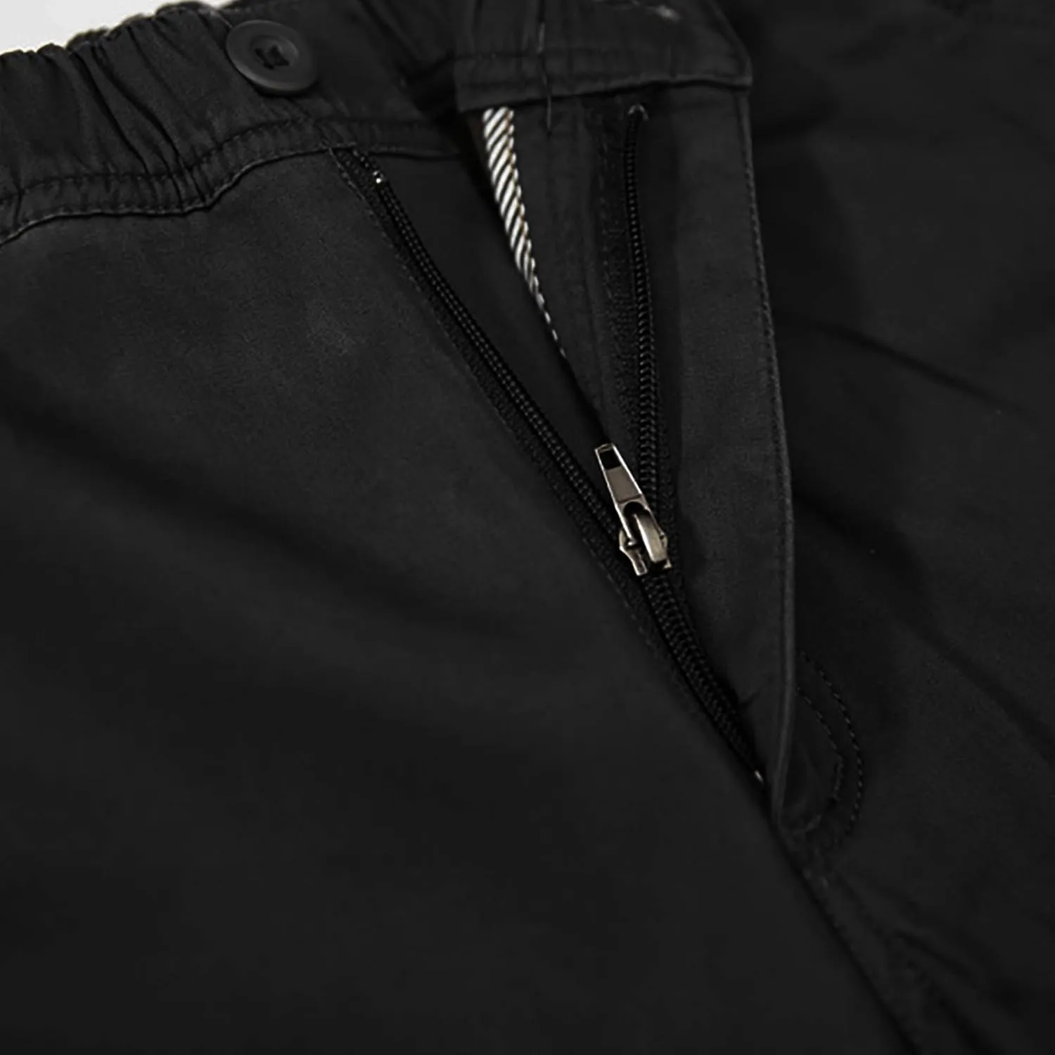 Cargo Pants for Men Big and Tall Men's Heavyweight Fleece Cargo Sweatpants Men's Jogger Pants Drawstring Gym Running