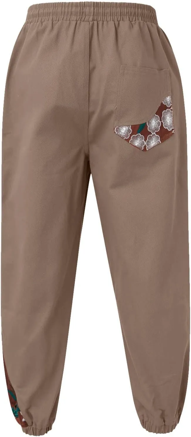 Cargo Pants for Men Big and Tall, Pants Men's Sweatpants Casual Lounge Cotton Yoga Pants Loose Open Bottom Straight