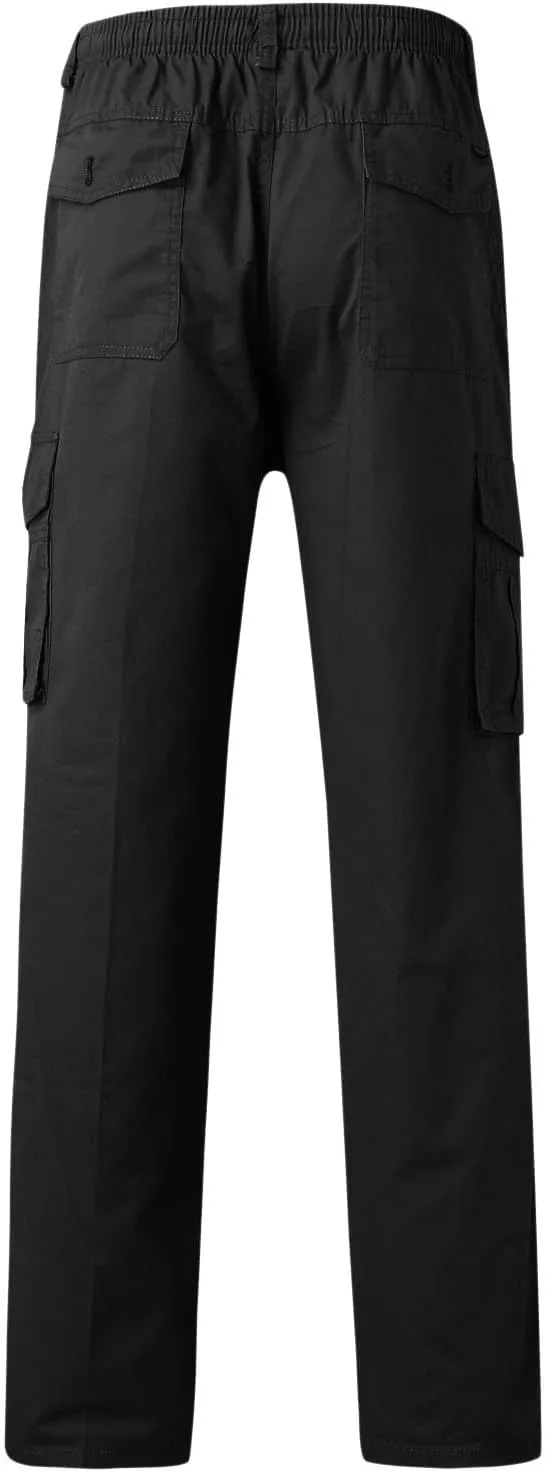 Cargo Pants for Men Joggers Casual Loose Fit Baggy Athletic Jogger Pants with Pockets Sweatpants for Men Men's Active