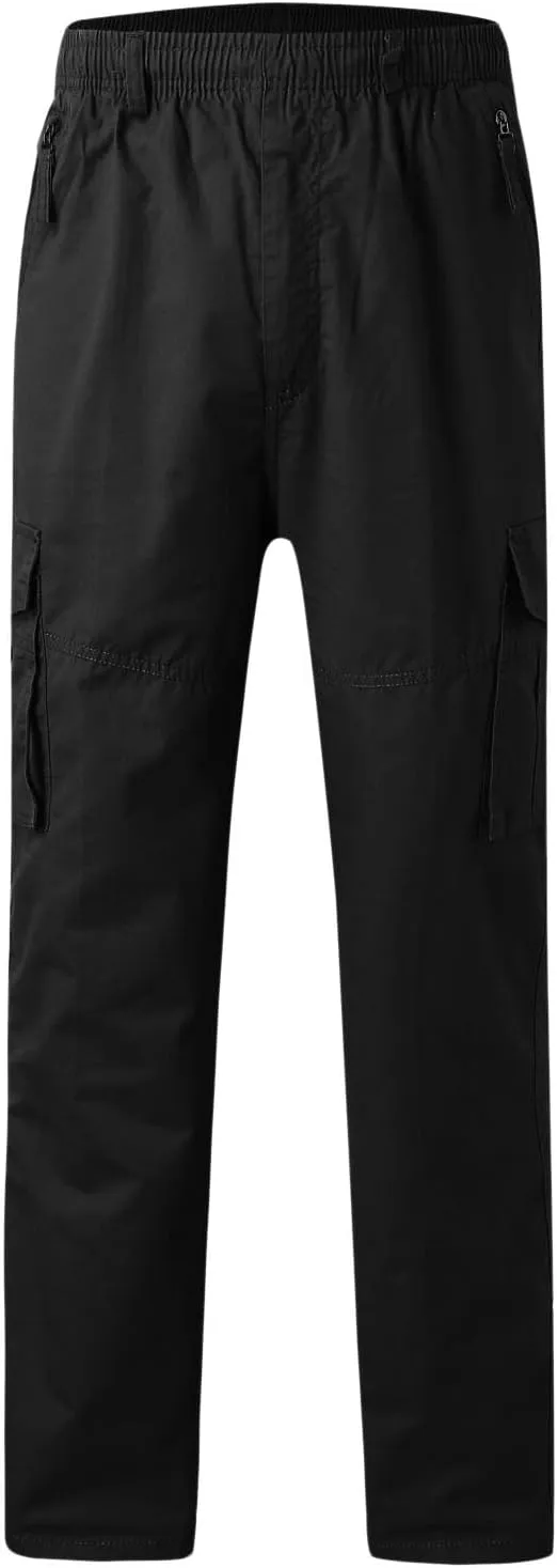 Cargo Pants for Men Joggers Casual Loose Fit Baggy Athletic Jogger Pants with Pockets Sweatpants for Men Men's Active