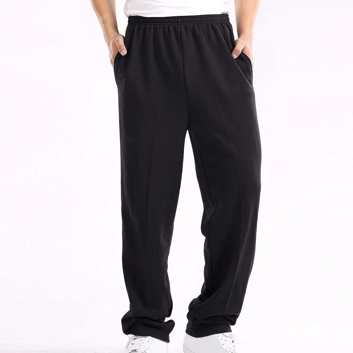 Cargo Sweatpants for Men Baggy Trousers Long Cargo Pants for Men Cargo Trousers Work Wear Combat Safety Joggers Pockets