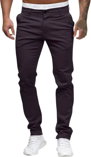 Cargo Sweatpants for Men Khaki Baggy Pants with Zipper Pockets Man's Lightweight Hiking Ripstop Cargo Pants Regular