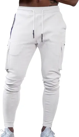 Cargo Trousers for Men Clothes Japanese Streetwear Men's Sweatpants Performance Open Bottom Workout Quick Dry Pants