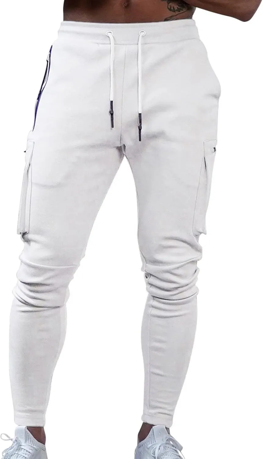 Cargo Trousers for Men Clothes Japanese Streetwear Men's Sweatpants Performance Open Bottom Workout Quick Dry Pants