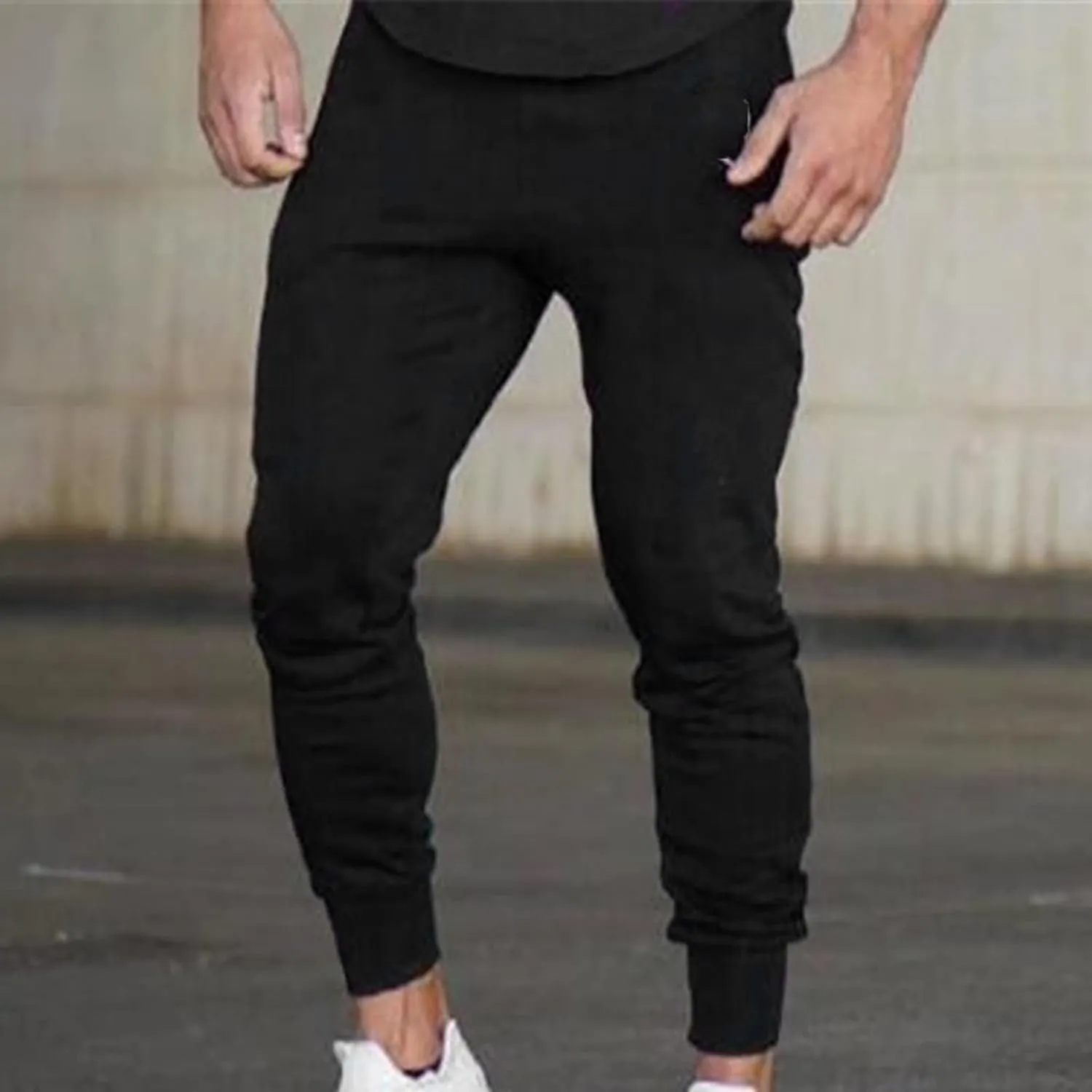 Cargo Trousers for Men Pants Casual Drawstring Athletic Jogger Sports Outdoor Trousers Mens Active Fleece Athletic
