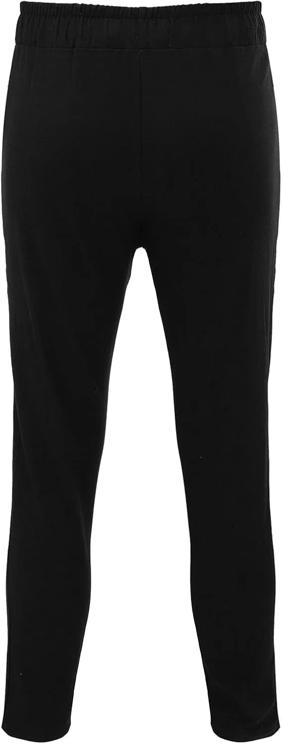 Cotton Linen Pants Men Casual Drawstring Summer Beach Pants Lightweight Breathable Flat Front Trouser with Pockets