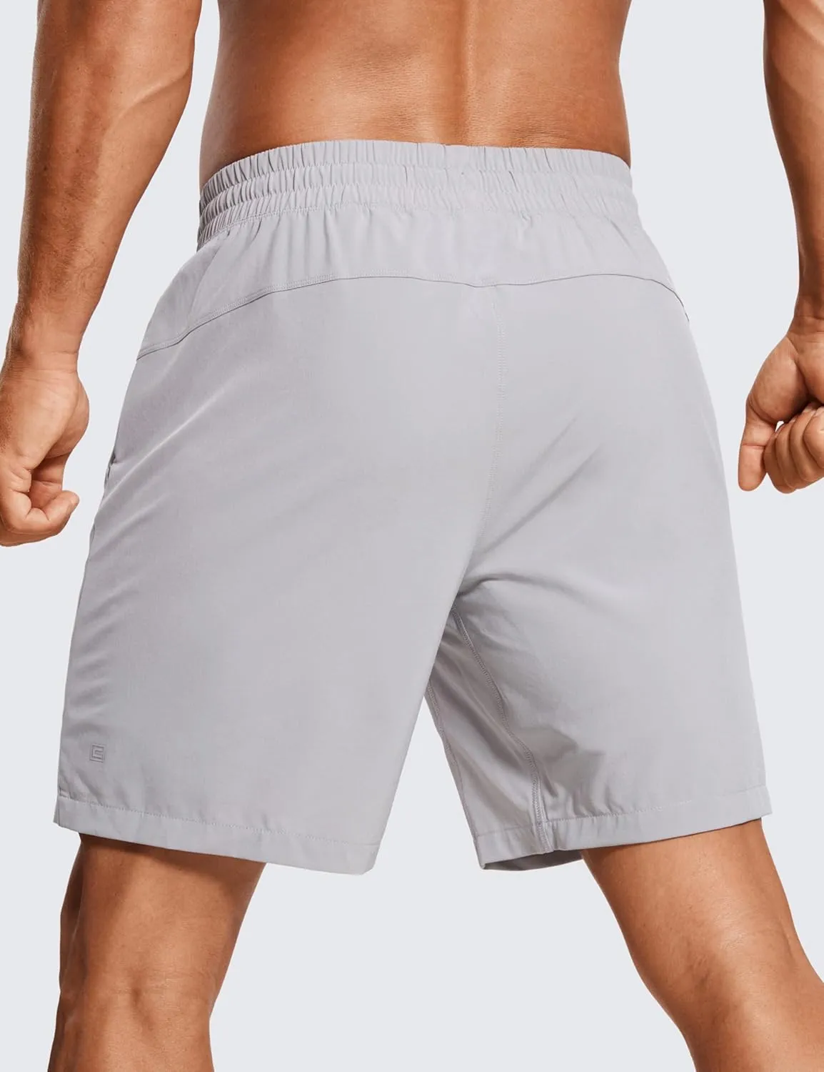 CRZ YOGA Men's 2 in 1 Running Shorts with Liner - 7'' Quick Dry for Workout Sports Athletic with Pockets