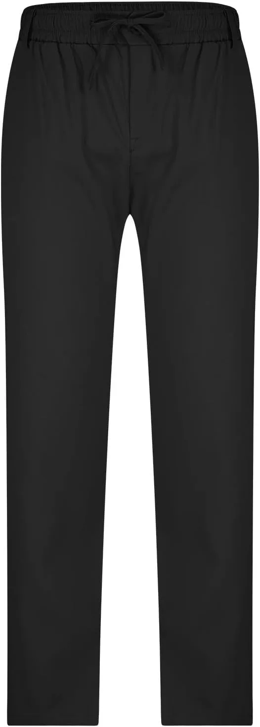Drawstring Pants for Mens,Men's Summer Casual Beach Loose Trousers Outdoor Comfy Soft Slim Fit Thin Straight Pant