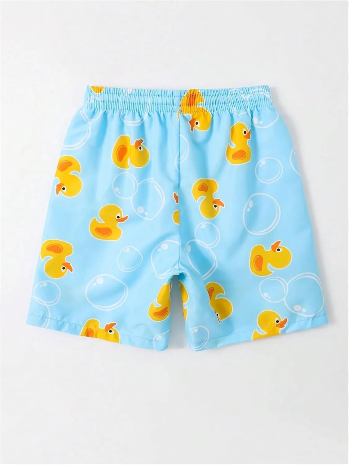Floerns Boy's Patchwork Drawstring Waist Printed Summer Boho Track Shorts