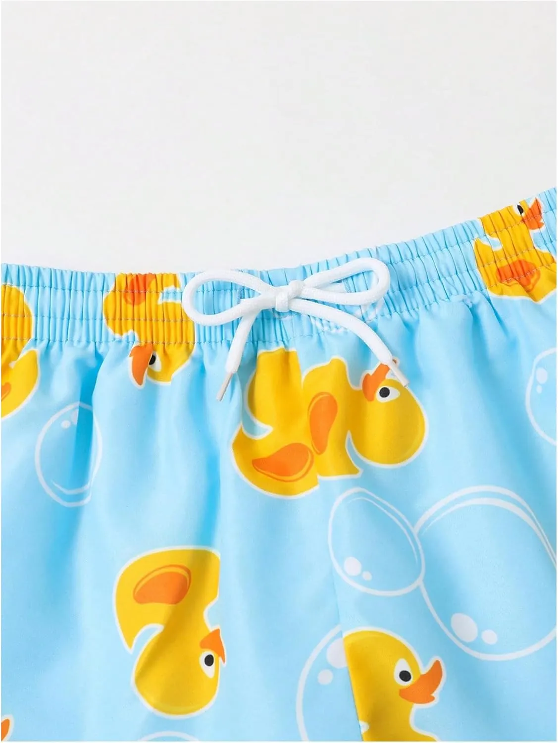 Floerns Boy's Patchwork Drawstring Waist Printed Summer Boho Track Shorts