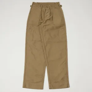 Freewheelers 'USAF Air Crew' Utility Trouser - Khaki Beige