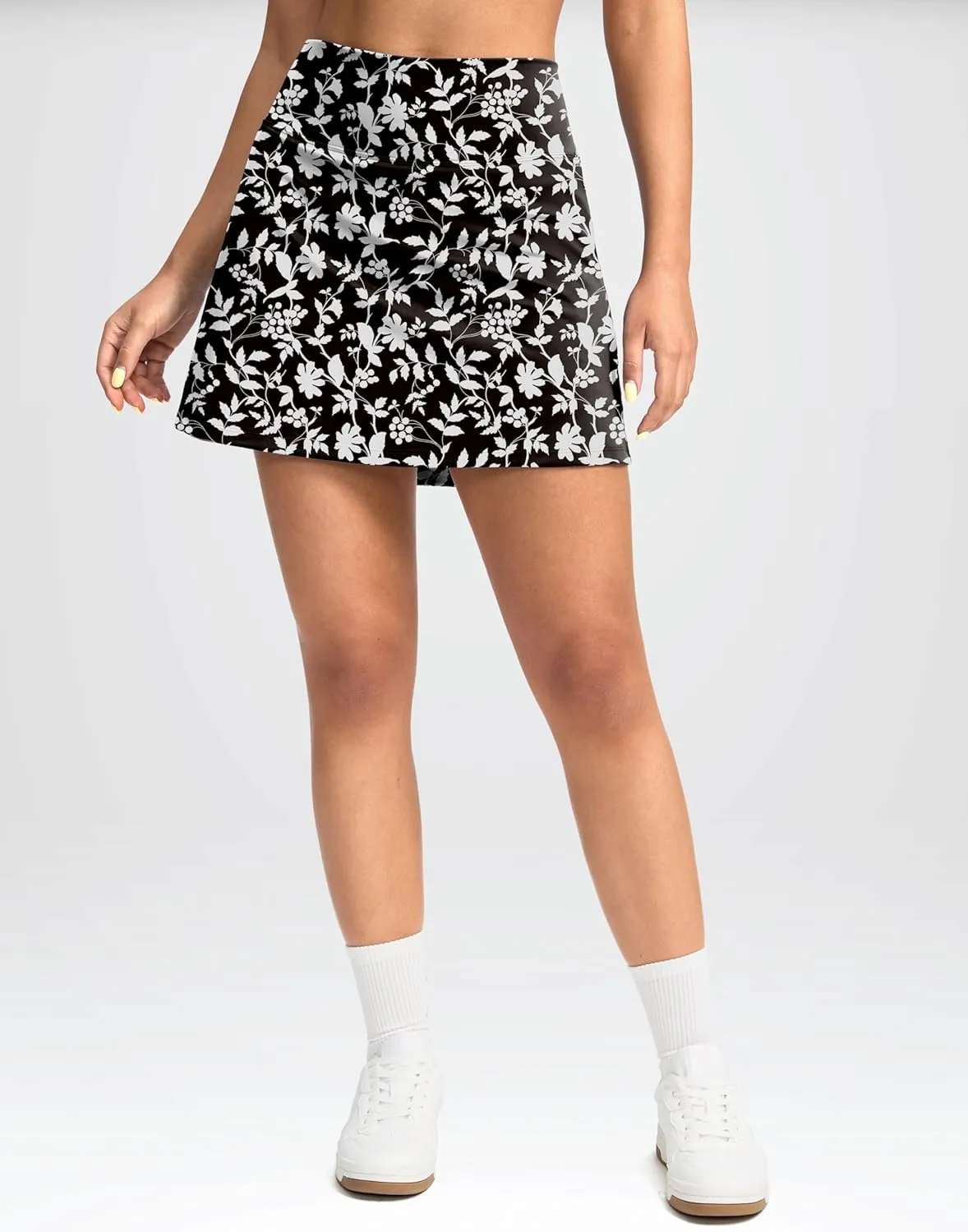 G Gradual Women's Tennis Skirt High Waisted Golf Skirts Athletic Skorts for Woman Workout Pickleball with Shorts Pockets