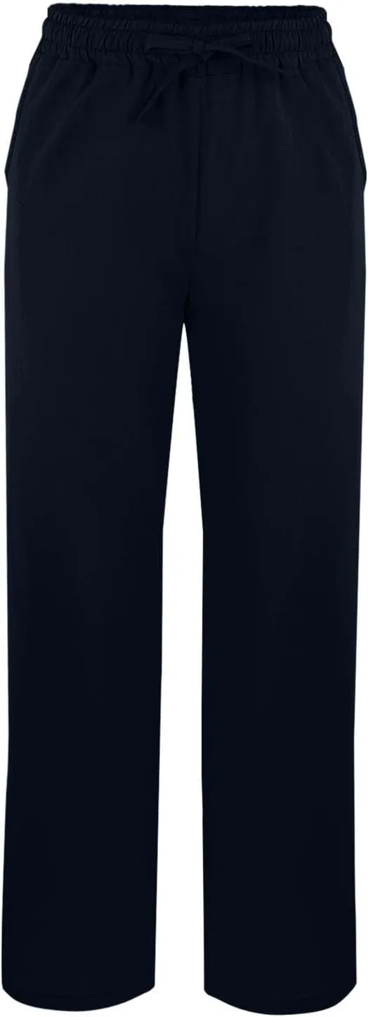GIERIDUC Women Linen Pants Drawstring High Waist Wide Leg Casual Pants Lightweight Lounge Beach Summer Pants with Pockets