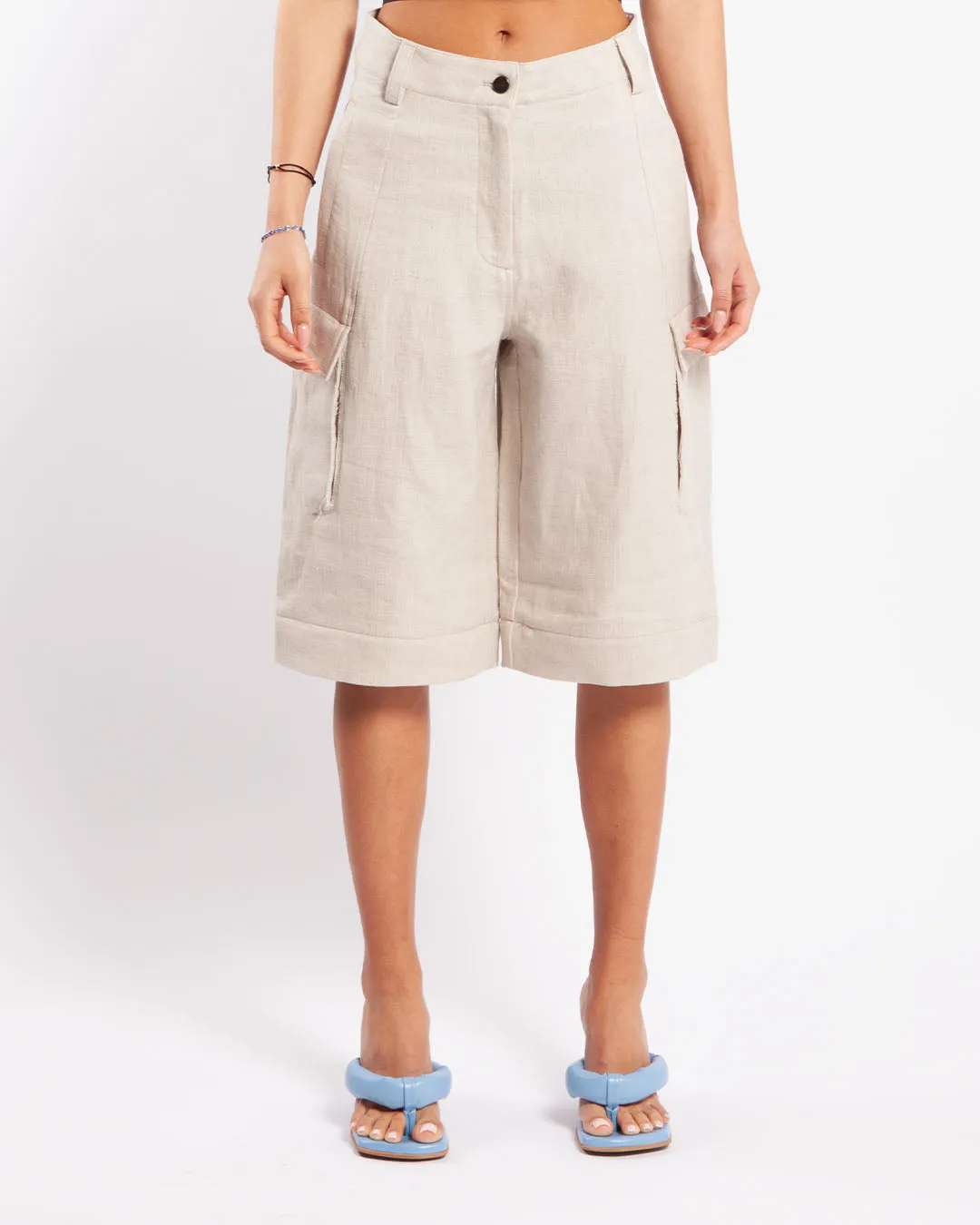 Holzweiler Gorti Linen Trousers Sand