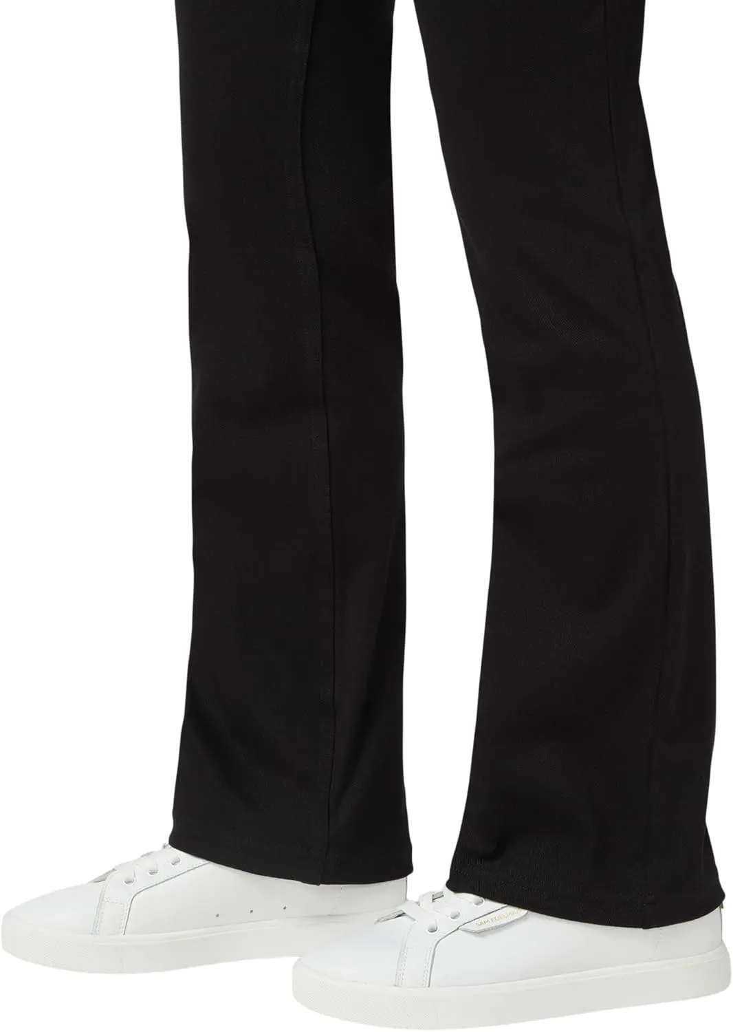 HUE Women's Ultra Soft High Waist Denim Baby Bootcut Leggings