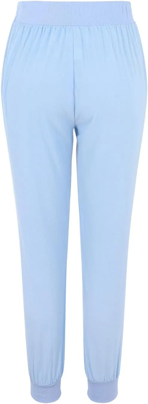 Linen Pants Women Ladies Casual Summer Solid Color Boho Plus Size High Waisted Linen Pants Plus Size Trousers with Pockets