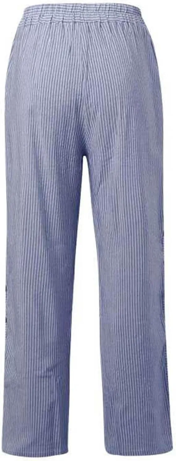 Loose Linen Pants For Women Petite Striped Print Cropped Trouser Drawstring Summer Soft Capri Sweatpant With Pocket