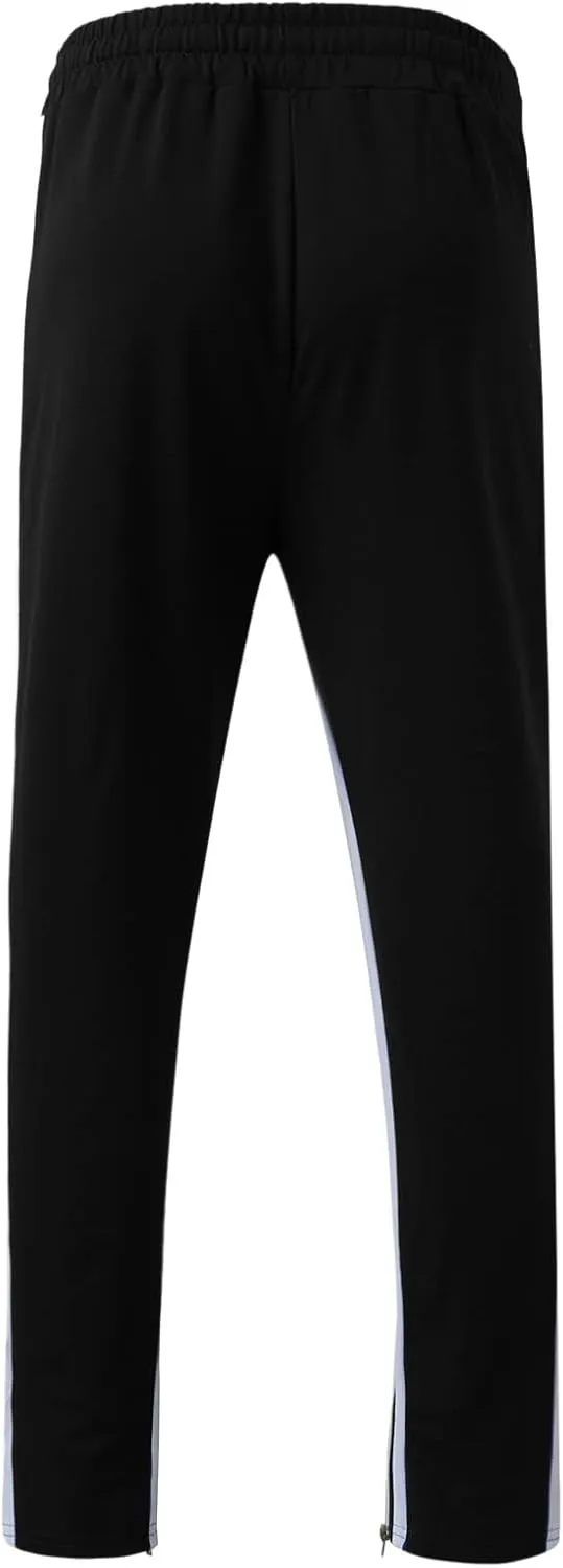 Mens Hiking Outdoor Recreation Pants Fleece Sweat Pants Mens Baggy Pants Joggers with Pockets Mens Sweatpants Fleece