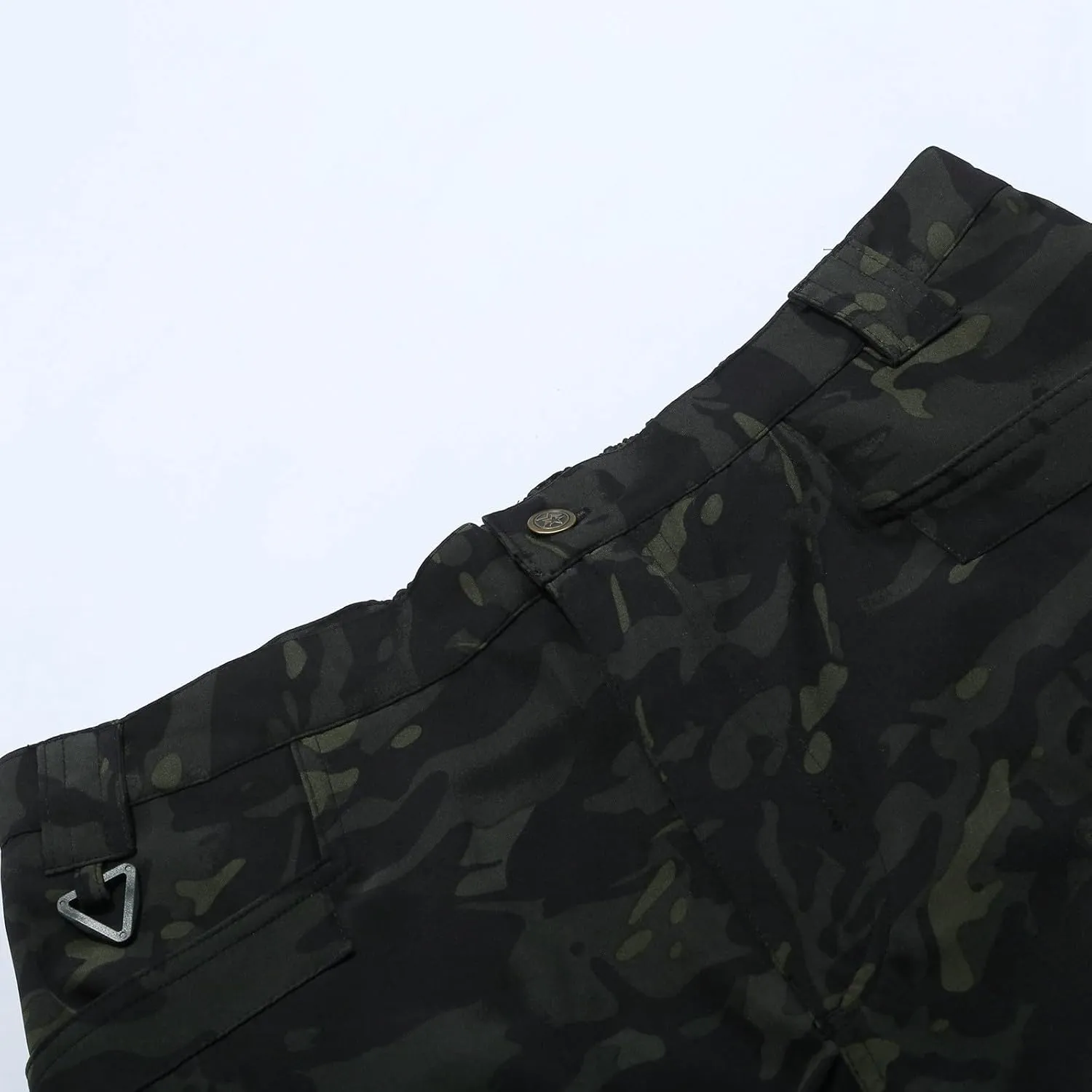 Men's Tactical Cargo Pants Hiking Joggers Running Workout Gym Track Golf Pants Summer Lightweight Trousers