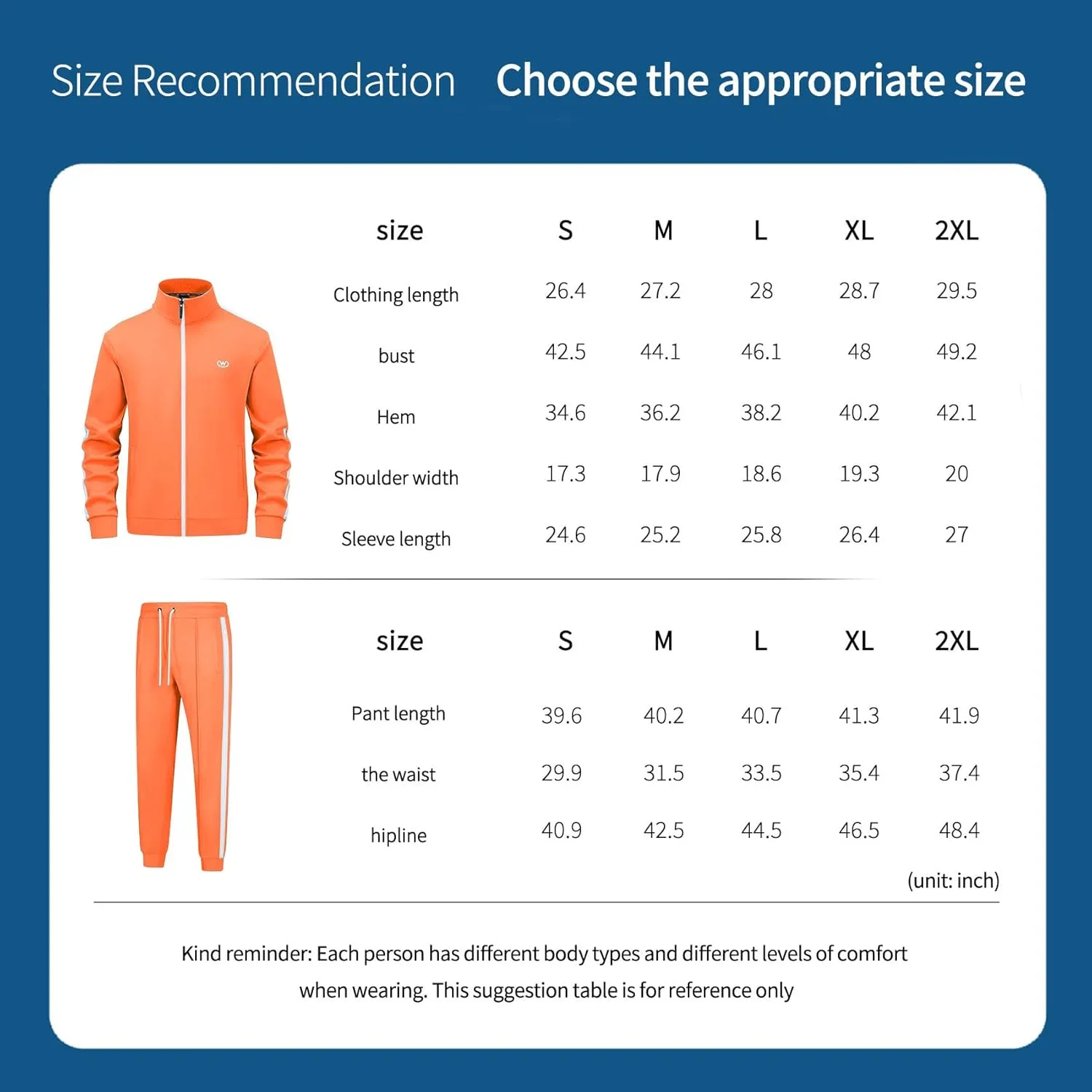 Men's Tracksuits Set Long Sleeve Causal Full Zip Running Sports Sweatsuit for Men 2 Piece Outfits