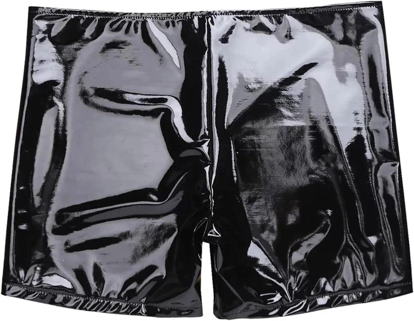 Men's Underwear Faux Leather Thong Underwear G-String Men's Sexy Leather G-String Thong Underwear Swimwear