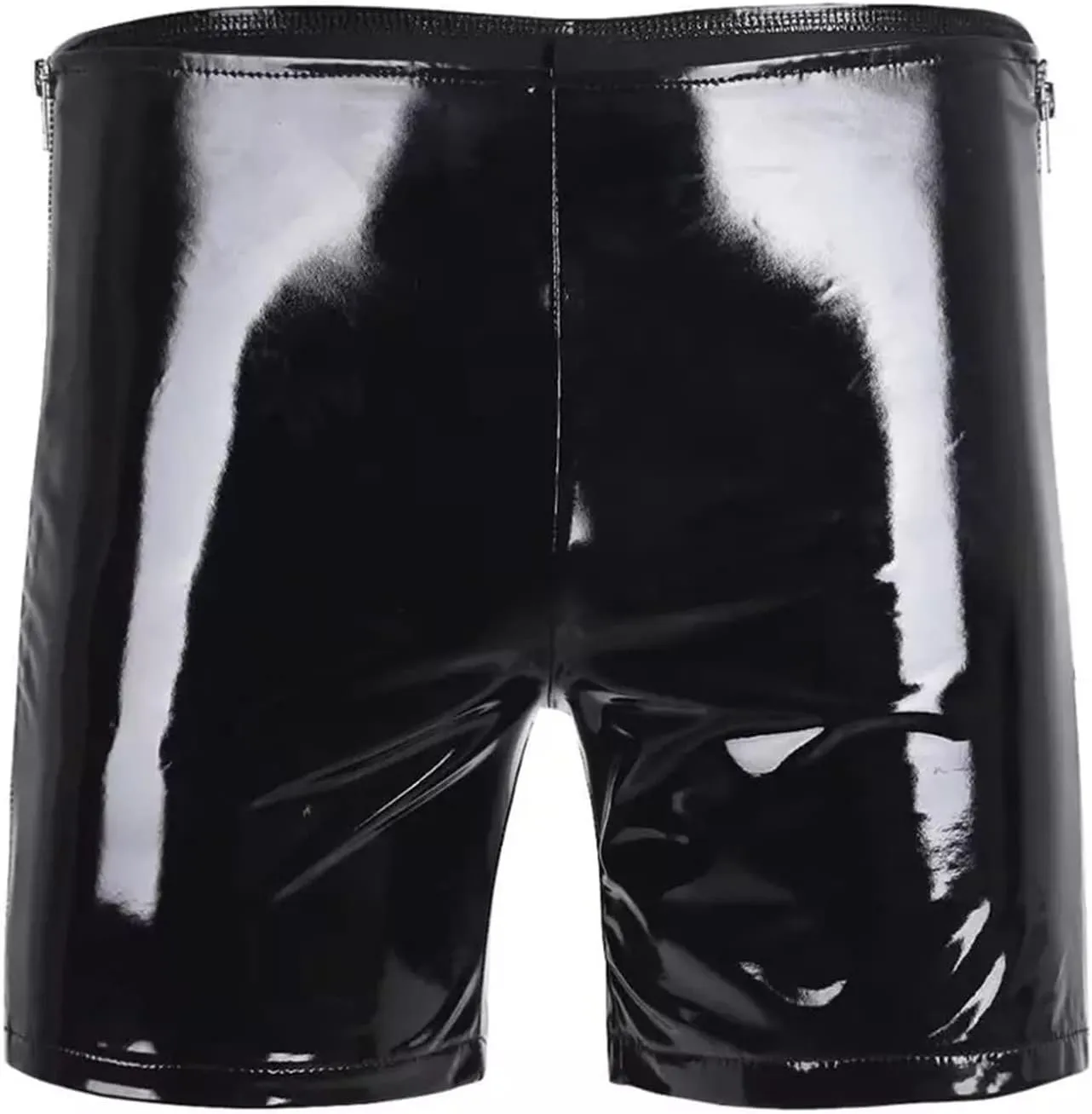 Men's Underwear Faux Leather Thong Underwear G-String Men's Sexy Leather G-String Thong Underwear Swimwear