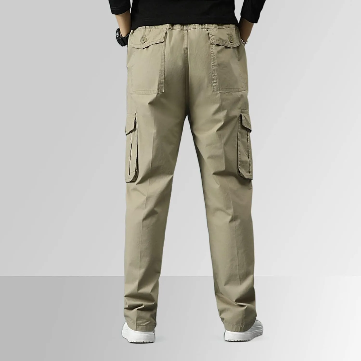 Mens Workout Cargo Sweatpants for Mens Mens Heavyweight Fleece Jogger Pants Drawstring Trousers Stretch Elastic Waist