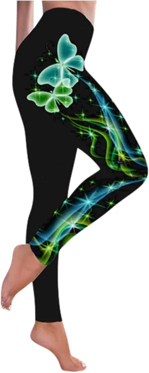 Plus Size Leggings Pants Casual Women Plus Fashion Size Waist Yoga Pants Flare Yoga Pants for Women Fleece Lined