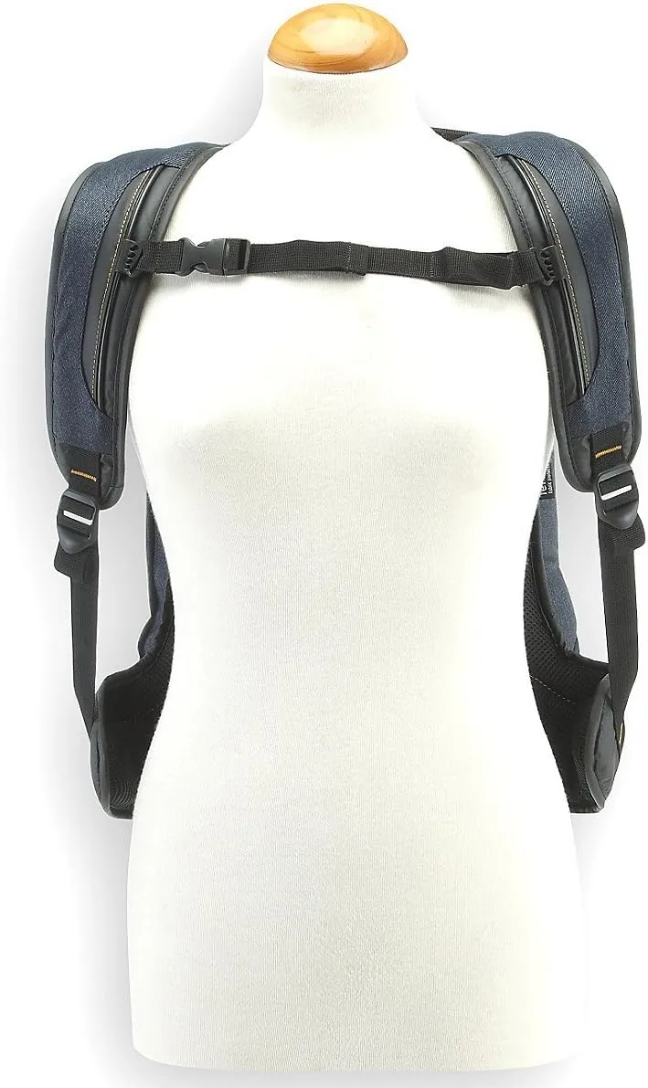 Samsonite Unisex Adult's Laptop Backpack L (15.6"), Jeans Blue, L (45cm-19L)