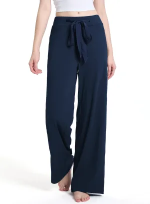 SEVEGO Tall Womens 30"/32"/34" Casual Loose Wide Leg Pants High Waisted Yoga Pants Comfy Palazzo Workout Lounge Trousers