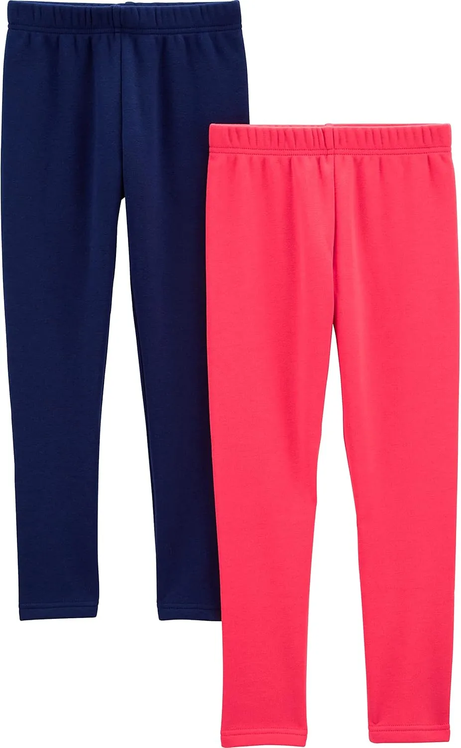 Simple Joys by Carter's Girls' 2-Pack Lightweight Fleece-Lined Leggings