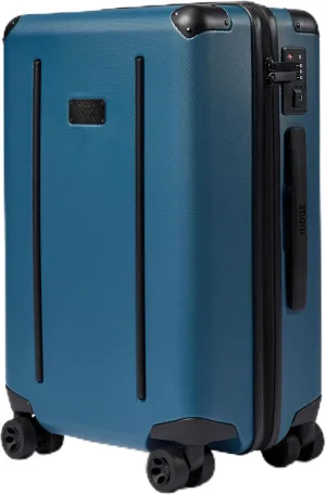 The Ridge Premium Hard Shell Carry On Luggage - TSA Approved Lock - 360 Spinner Wheels for Travel - Alpine Navy