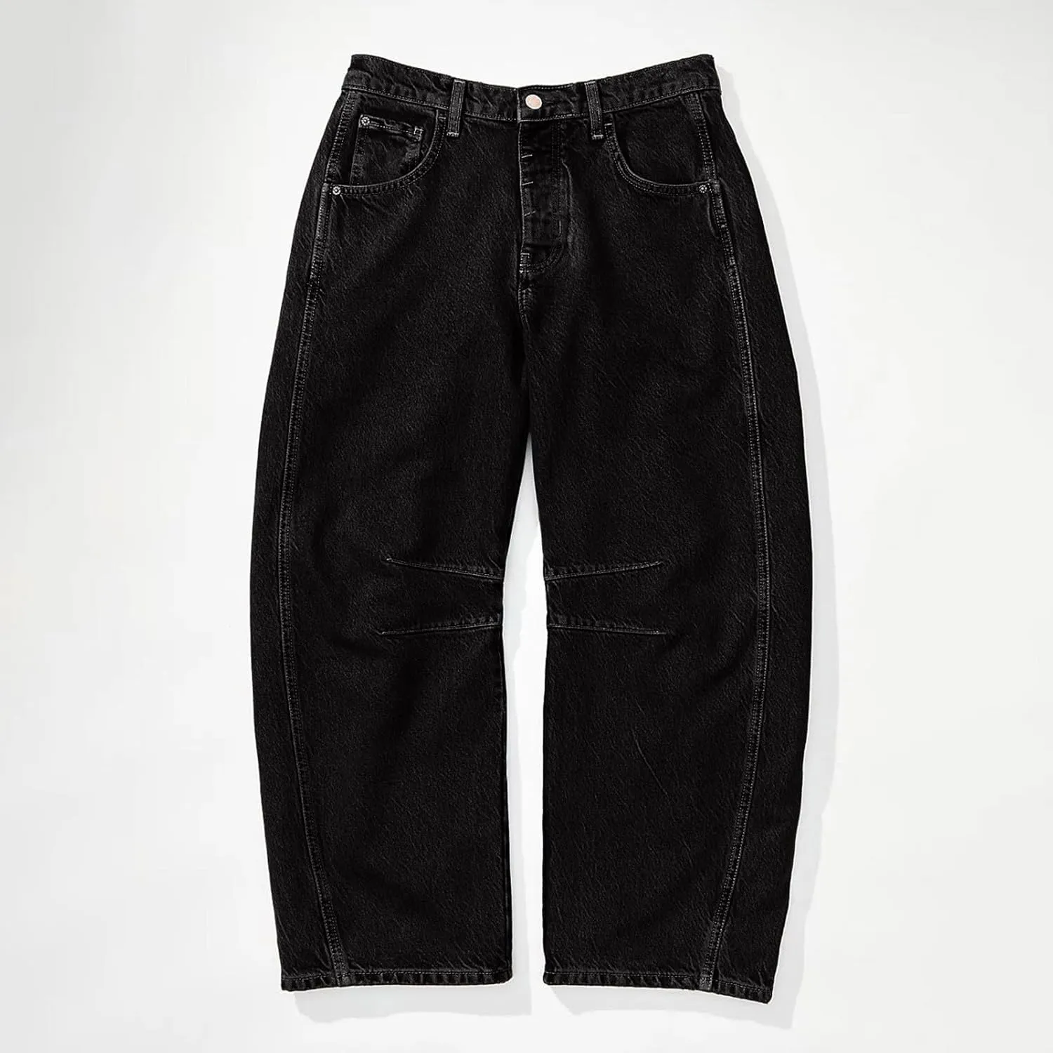 Women Linen Blend Summer Loose Flowy Palazzo Pants Elastic Waisted Bootcut Slim-Fit Palazzo Pants Travel
