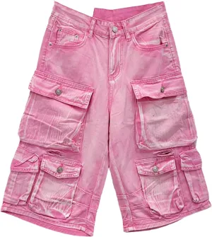 Womens Denim Mini Skirt Shorts Spring Summer High Waist Retro A-Line Office