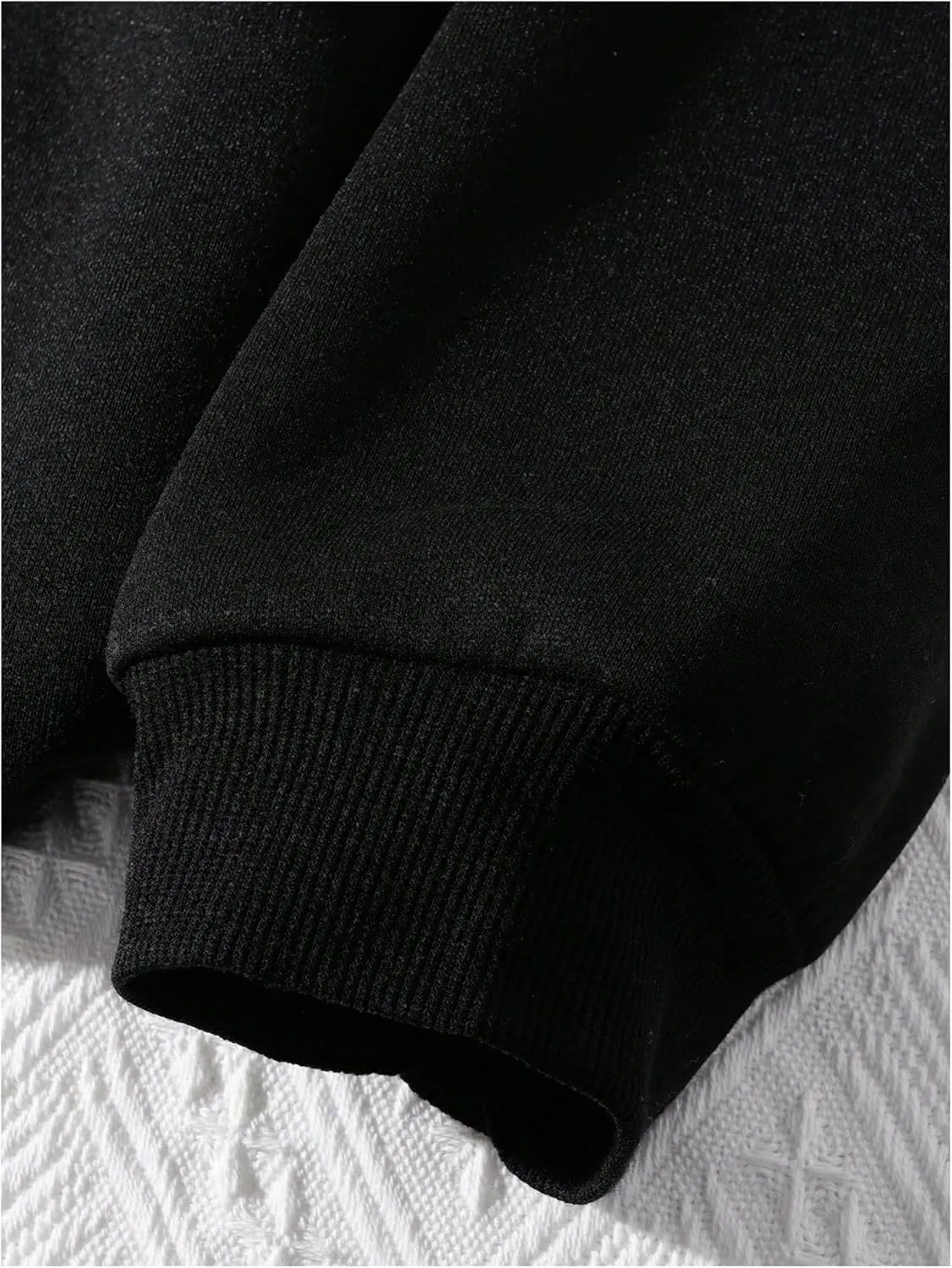 Women's Plus Size Long Sleeve Letter Graphic Sweatshirts Drop Shoulder Crewneck Pullover Sweatshirts
