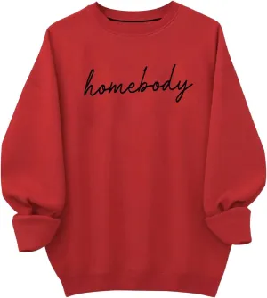 Women's Plus Size Long Sleeve Letter Graphic Sweatshirts Drop Shoulder Crewneck Pullover Sweatshirts